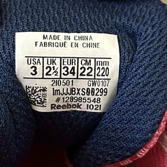 Reebok Girls Reebok Flexagon Energy 3 PS Sneakers Size 3 Pink Lace Up GW0107 EUC - Picture 10 of 11